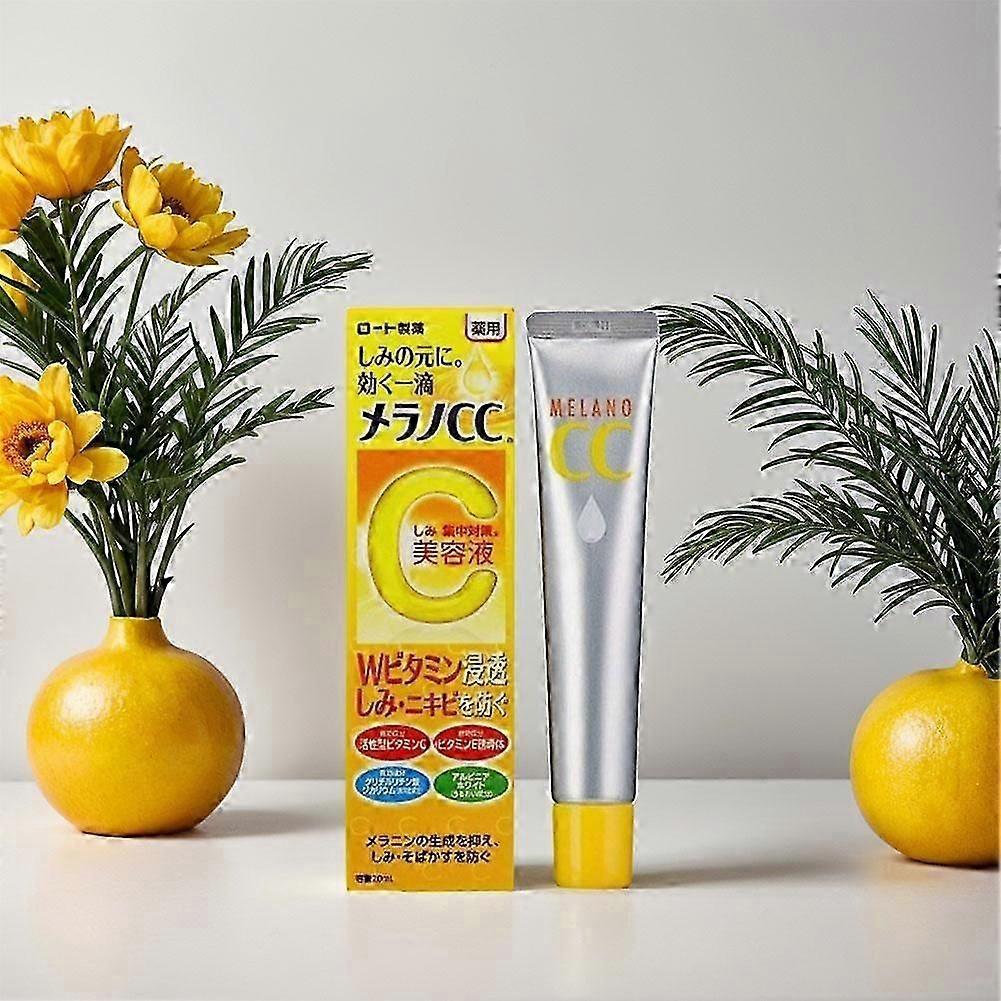 Vitamin C Serum 20ml Brightens Skin Reduces Acne Scars Dark Spots Anti-Aging Facial Serum with Antioxidant Lightweight for All Skin Types
