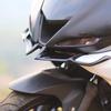 Carbon Fiber Style Motorcycle Winglet Aerodynamic Motorcycle Spoiler Wing  Front Fairing Styling