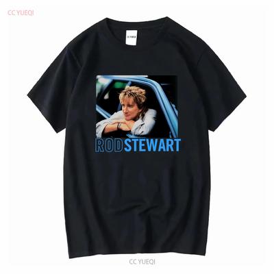 Neues seltenes 2001 Rod Stewart Tour S 5XL T-Shirt 1CM151 Lang- oder Kurzarm Vintage Gewaschen Weiches Streetwear Top Für Jeden Tag
