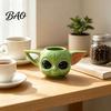Decorative Beverage Container 3D Cartoon Ceramic Water Cup, Cute Relief Coffee Mug, Mug Unique Desktop Decoration for Hot And Cold Drinks Large