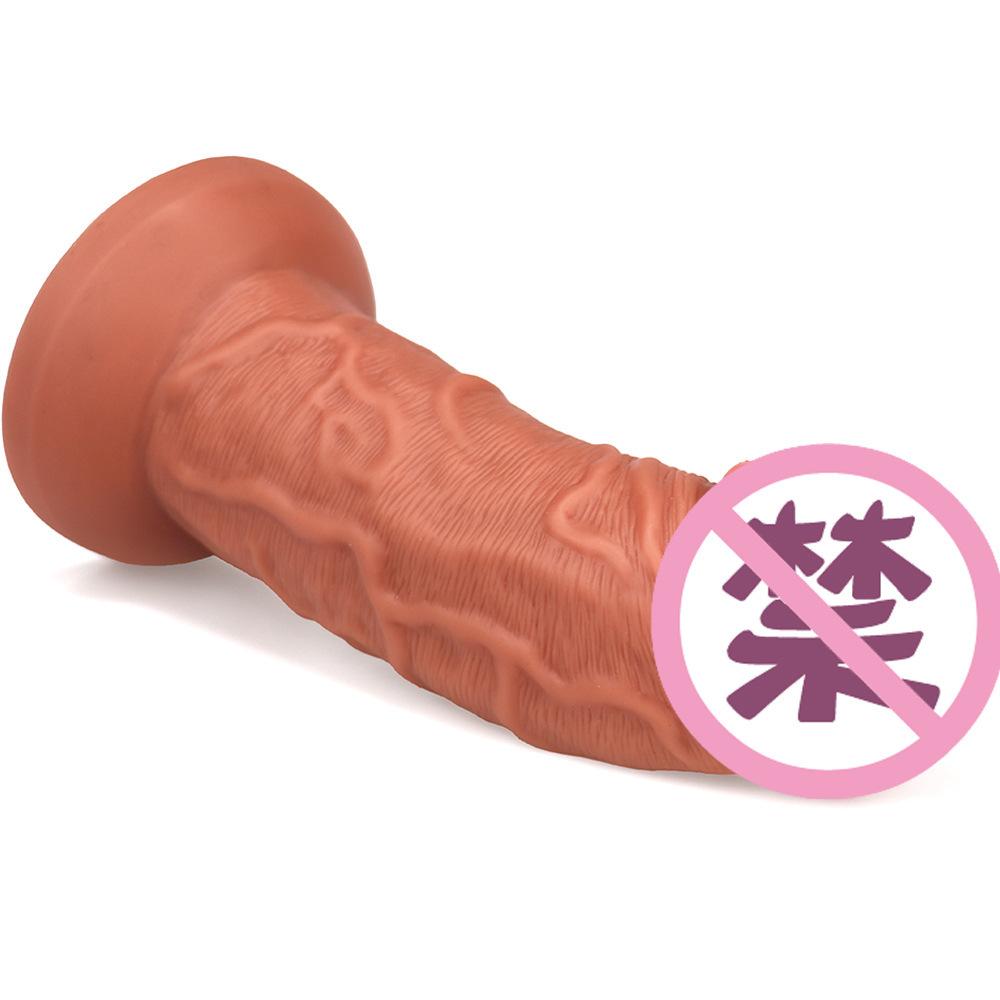 Silikon Großer Penis Große Saugnapf Super Dicker Penis Realistischer Dildo Masturbator Sexuelles Gerät