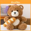 Plush Teddy Bear Stuffed Animal With Pp Cotton Filling Soft Short Plush For Kids Gift