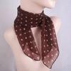 Women's Spring/Summer Soft Chiffon Silk Scarf Neckwarmer Printed Decorative Square Handkerchief