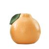 Orange Ceramic Vase Simulated Fruit Statue Pomelo Flower Arrangement Accessories Flower Vase Orange Pot Home Decoration