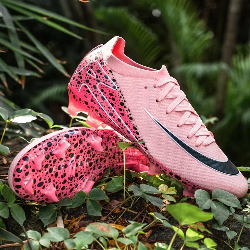 Professional Men Football Field Boots Fast Society Cleats Football Shoes Original Indoor Football Field Boots Sneaker Fast Match