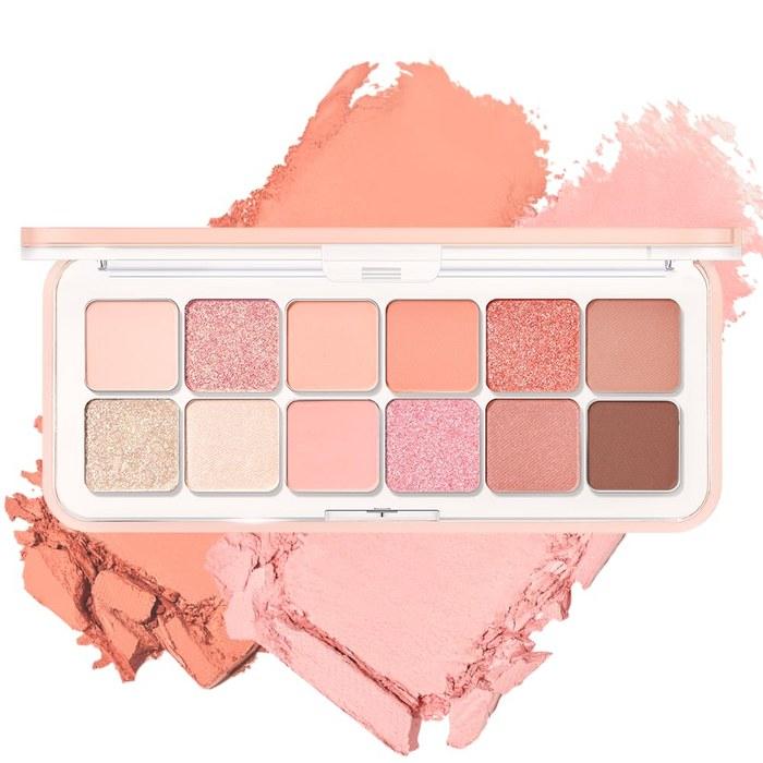 CLIO Pro Eye Palette Air Eyeshadow Palette 1 count 09 Peach Mate Apple