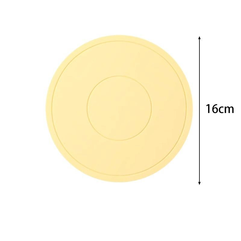 

1 шт. круглая силиконовая подставка под стакан, термостойкая и противоскользящая, водонепроницаемая подставка под миску, подставка под кружку для кофе, декор для кухни