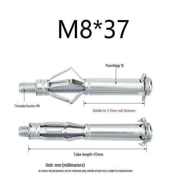Hollow Wall Gecko Screw Drywall Anchor Expansion Bolt