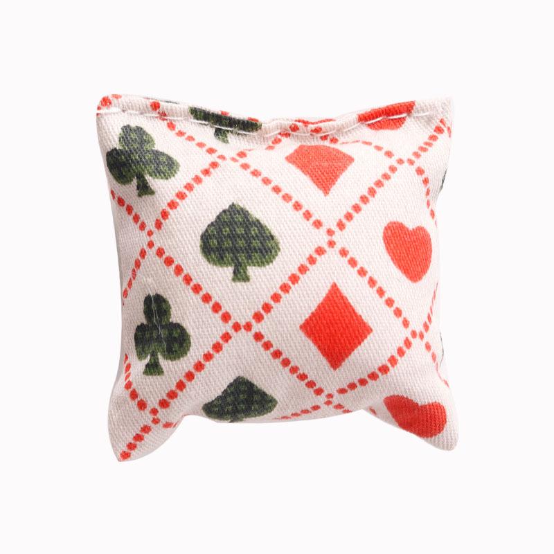 

Мини Покер Подушка Диванное Кресло Подушка для 1:Кукольный домик 12 масштаба