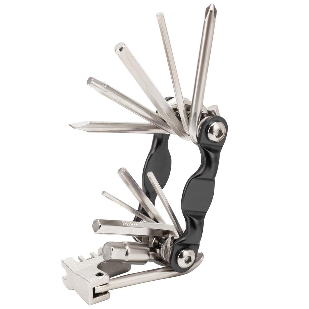 11 In 1 Multi-Function Bike Repair Tool Bike Foldable Repair Tool Portable Socket Wrench Portable Bike Essential Tool