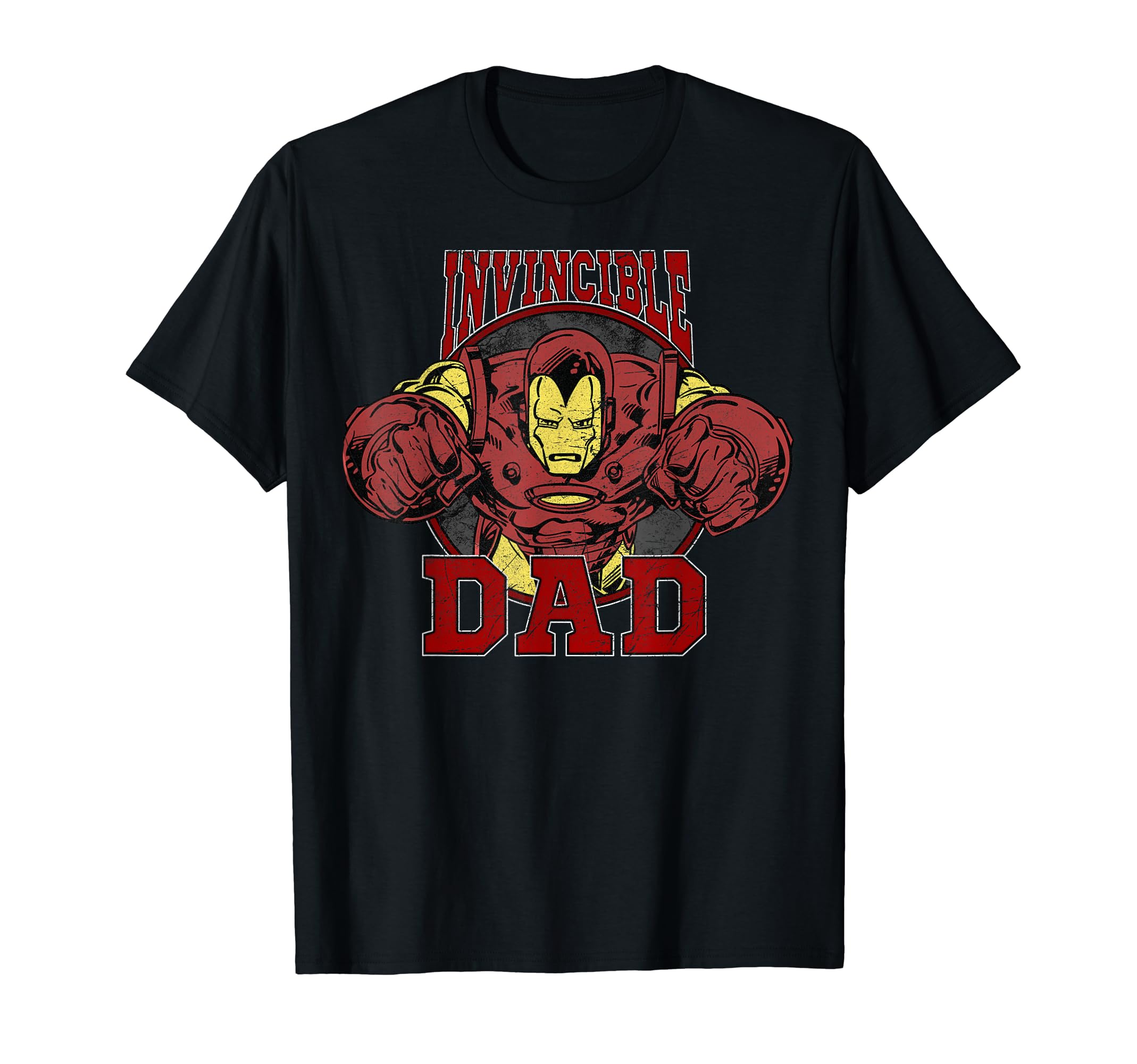 

Marvel Avengers Classic Father s Day Iron Man Invincible Dad T-Shirt