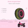 No Power Ride On Car for Kids 4 Wheel Foot-to-Floor Sliding Walking Push Along ATV Toy for 18-36 Months