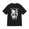 9 Amastudy T-shirt Uomo Donna Manica Corta Vestibilità Larga Cotone 270g Maglietta Casual Top