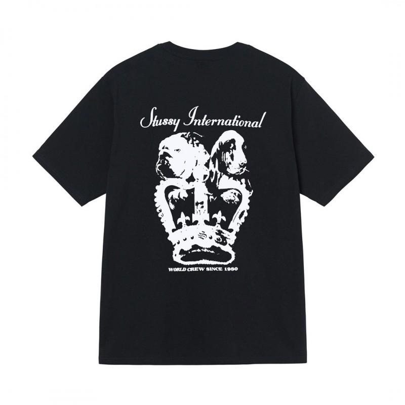 9 Amastudy T-shirt Uomo Donna Manica Corta Vestibilità Larga Cotone 270g Maglietta Casual Top