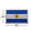 Toppa Bandiera Nord America: Messico, Portogallo, Argentina, Giamaica - Adesivo, Ricamo, Bracciale in Velcro