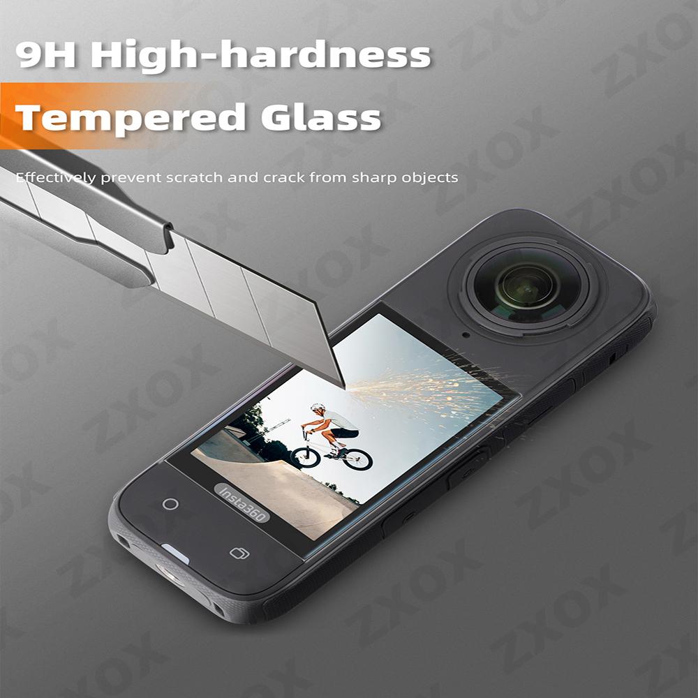 For Insta360 X4 Lens Guard + Screen Protector Anti-scratch Protective Film for Insta 360 X4  Lens Protector Accessories Kit
