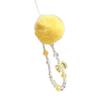 Hair Ball Beaded Phone Straps Sweet Girl Cellphone Pendant Lovely Mobile Phone Chain  Bag Pendant