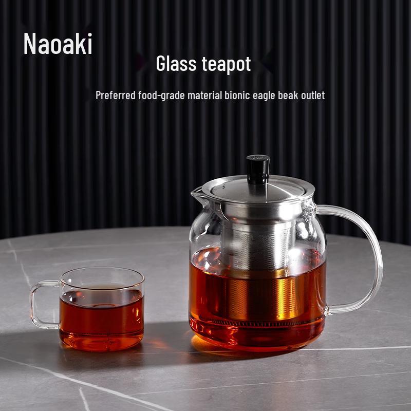 Shangming Heat-Resistant Glass Teapot with Infuser