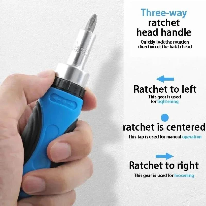 Multi Functional Combination Screwdriver Set, Plum Blossom Hexagonal Straight Cross Installation, Portable Maintenance Tool