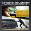 4 Ignition Coils Pack UF611 and Iridium Spark Plug For 2008-2014 Hyundai Sonata
