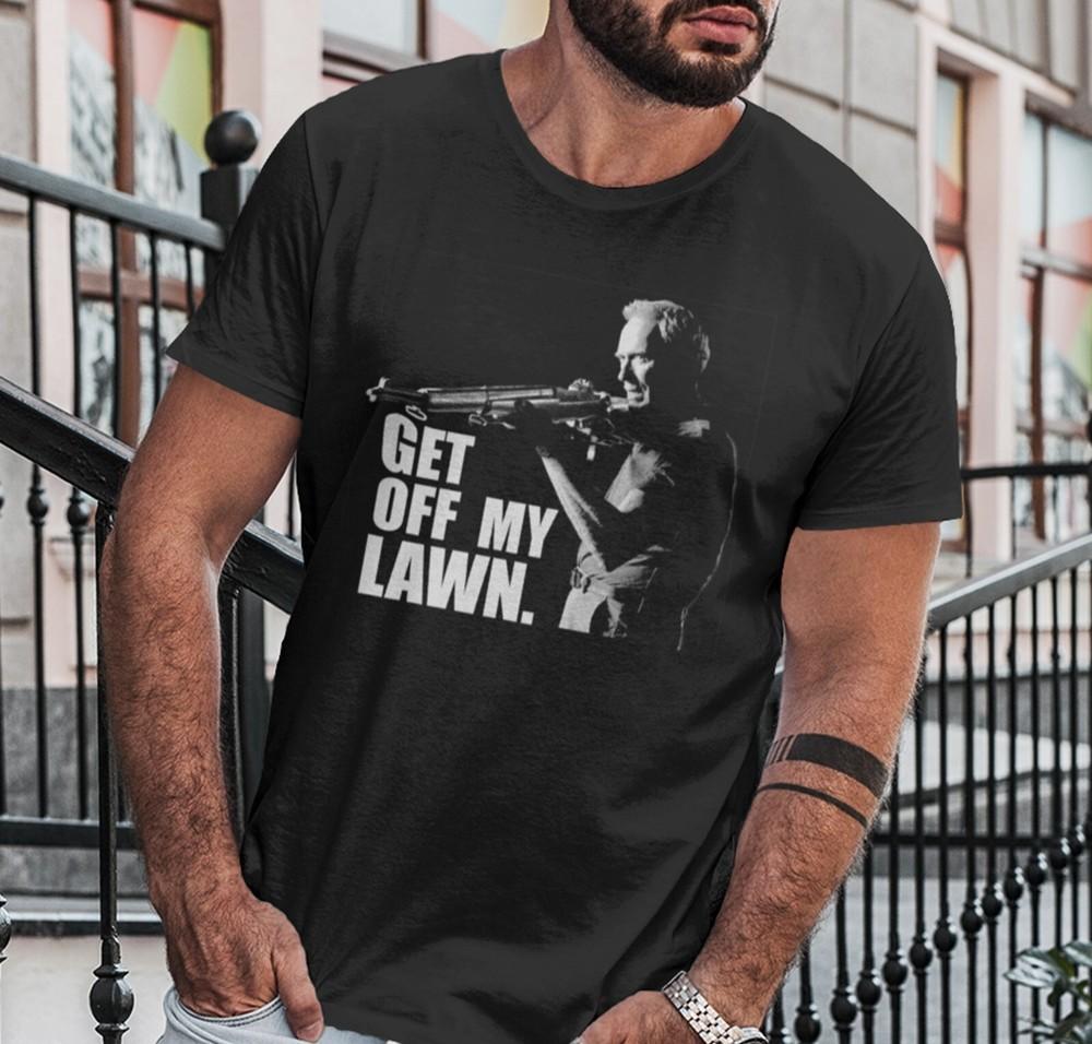 Clint Eastwood , Gran Torino Shirt, Get Off My Lawn Shirt, Mens Shirt Unisex T-Shirt L
