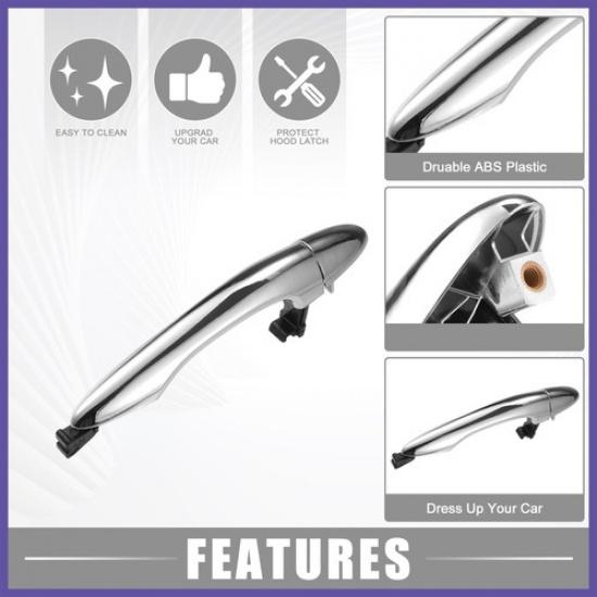 82651-3W010 Rear Left Exterior Door Handle for Kia Sportage 2.0L 2011-2016