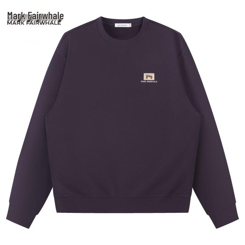 Mark Fairwhale Embroidered Casual Crewneck Sweatshirt