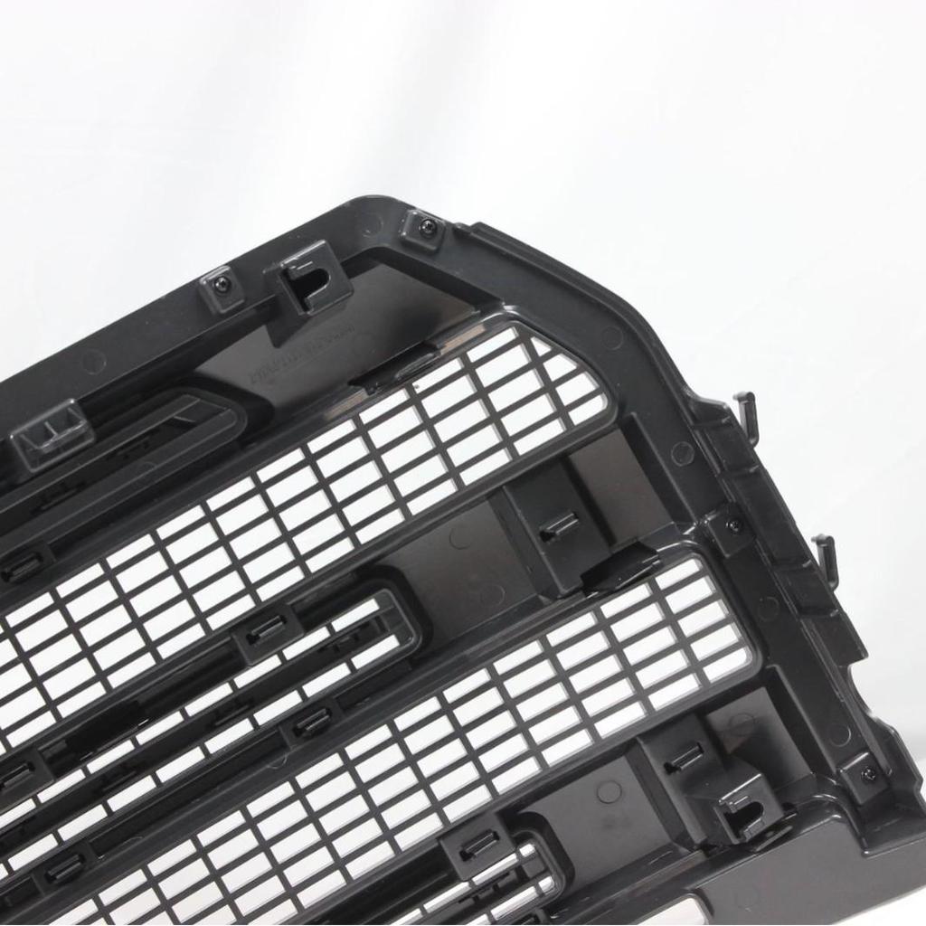 Gloss Black & Matte Black Grille for 2015-2017 F150 Platinum with Camera Hole