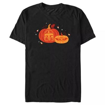 Mens Pumpkin Cotton T-Shirt