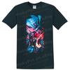 Valorant Agents T Shirt Neon Blue Red Gaming Character Graphic Tee Unisex Top