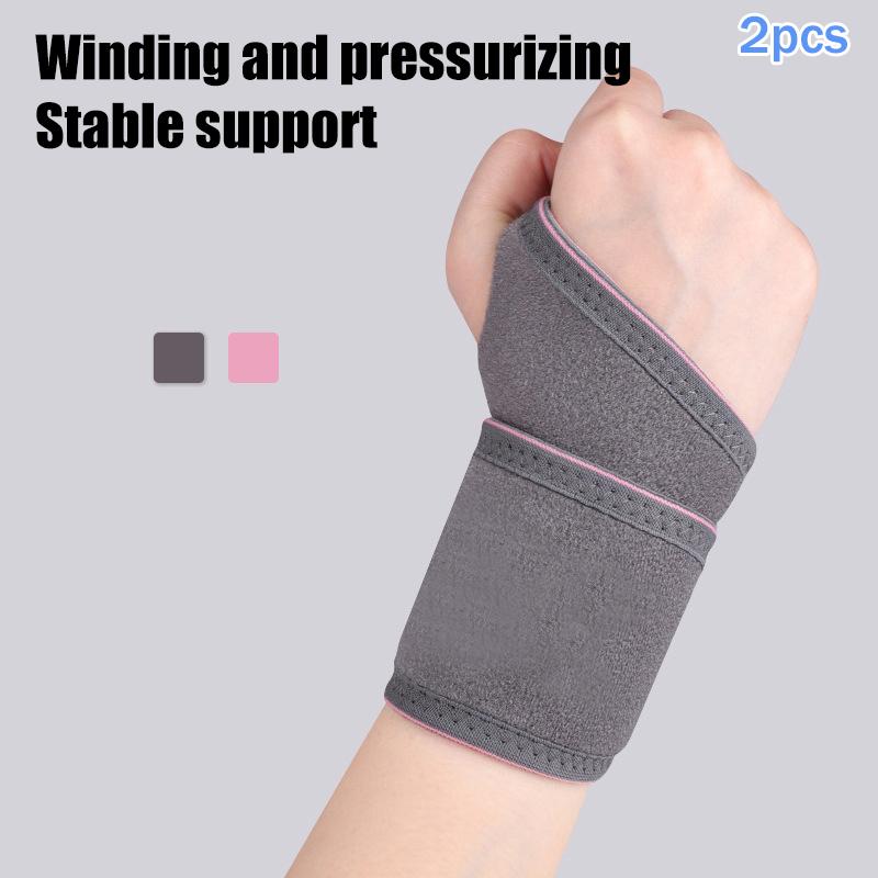 2Pcs Adjustable Wristband Carpal Tunnel Brace Wrist Support Sport Tendinitis Pain Relief For Arthritis Wrist Bandage Wrap