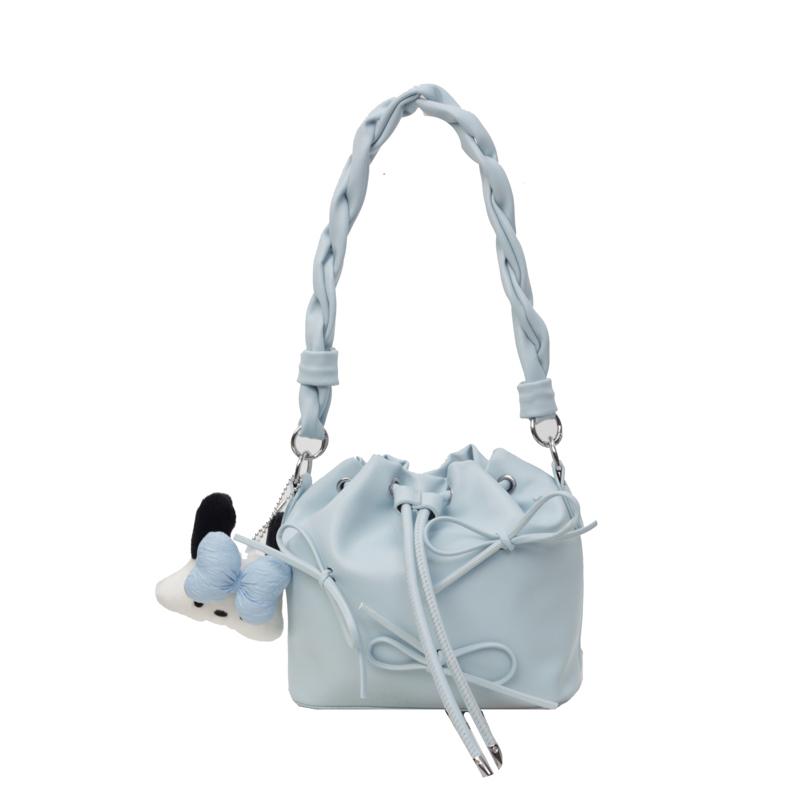 Bags Female  Hot Sale Single Shoulder Portable Crossbody Basic Style Versatile High-quality Bucket Bag  Bags