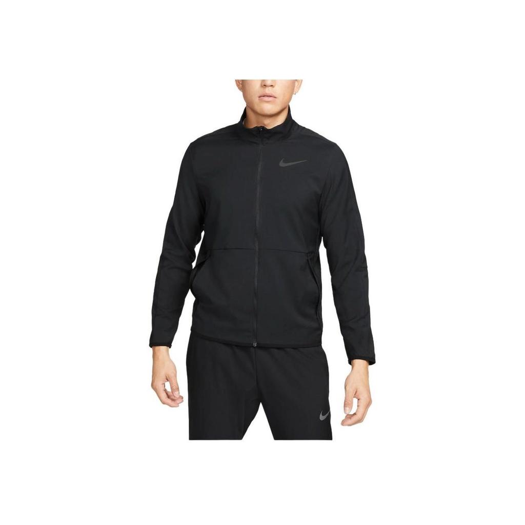Nike Dri-Fit Casual Stand Collar Sports Long Sleeve Jacket Men Jacket Black CU4954-010