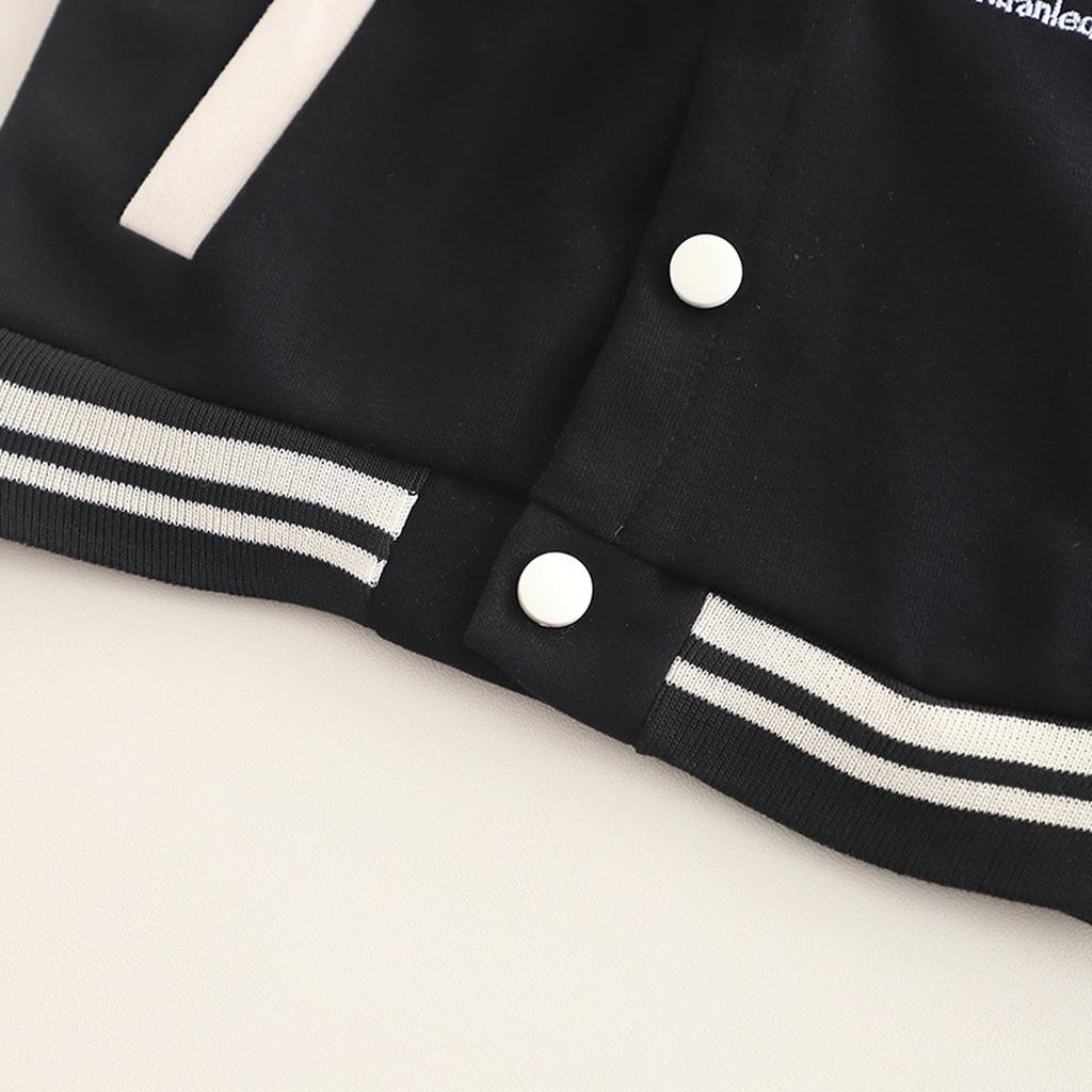 Kids Casual Long-Sleeve Set, Comfortable Daily Wear Outfits