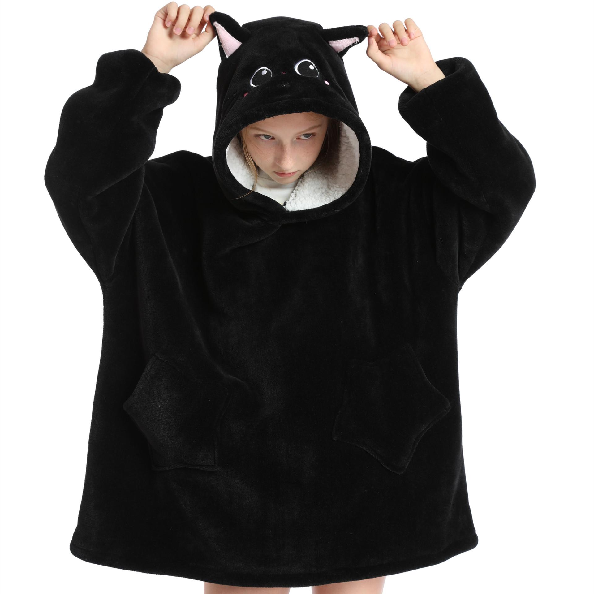 

Осень и Зима Спорт и Отдых Теплый ТВ-плед Плюшевый Удобный Мягкий Халат Теплый Пушистый Халат для Пожилых Детей One size