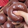 Round Blocks Filled Chocolate Pie Squishy Shapeable Sensory Fidget Ball  Children Gifts
