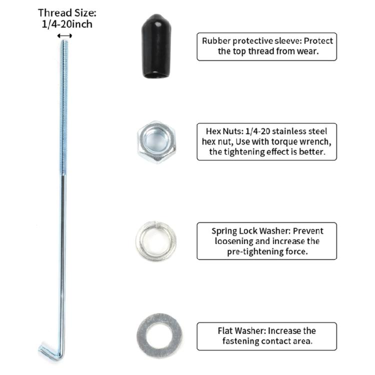 220mm Battery Auto Battery Tie Down Mount Holder Bracket Brace Bar Universal