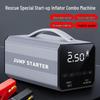 Portable 12V Car Jump Starter with Air Compressor
