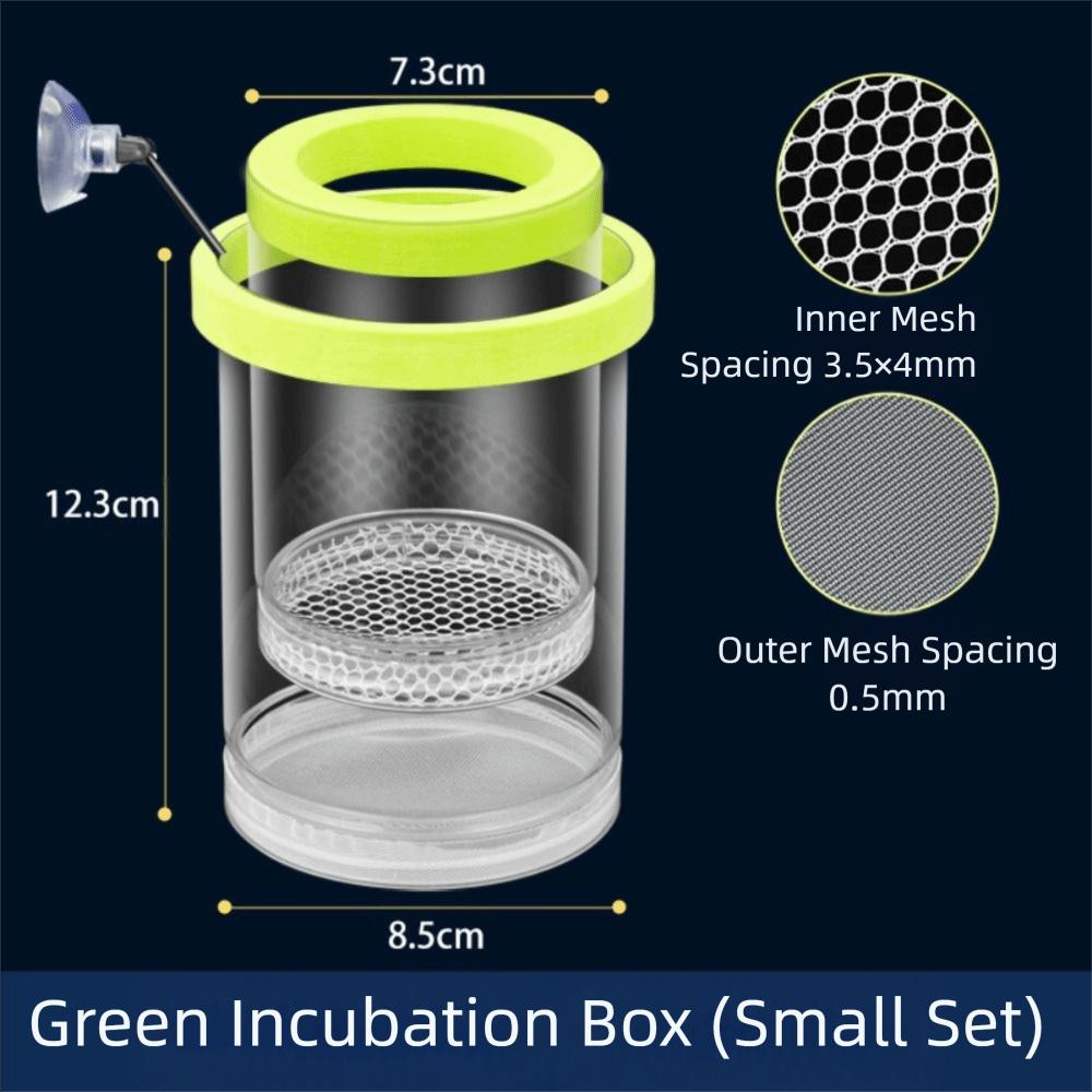Plastic Mesh Aquarium Breeder Box Shrimp Guppy Fish Tank Incubator for Aquarium Hatchery Accessory
