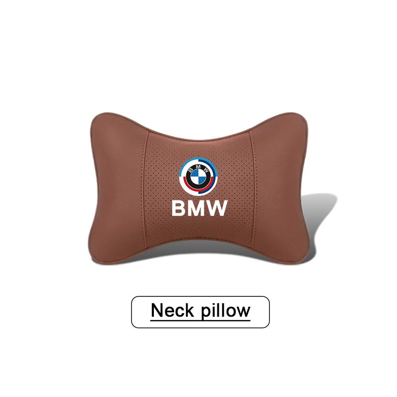 BMW Breathable Car Headrest Neck Support Pillow For BMW E46 E90 E60 F30 F10 E39 E36 F20 G20 G30 E92 E87 E91 X5 E70 F11 E30 F31