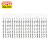10-30PCS Anti Pigeon Bird Repeller Reflective Stick Scare Bird Wind Spiral Rotating Rod Garden Ornaments Birds Away Scarer