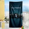 Incredibox Customize Text Beach Towel Soft Durable Quick-Dry Ideal for Travel Outdoor Swim Pool Yoga Surf Camping Hiking Gym Gift Holiday
