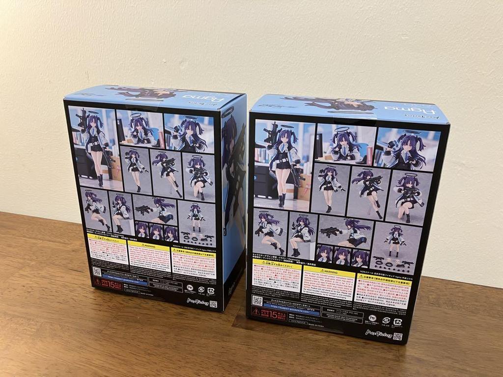 [USED] figma Hayase Yuka Blue Archive Figures (2 pieces)