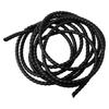 1 szt. Czarny wąż hydrauliczny Osłona / Ochrona kabla Spiralnie zwinięty 5m D-8 10 12mm Nowy