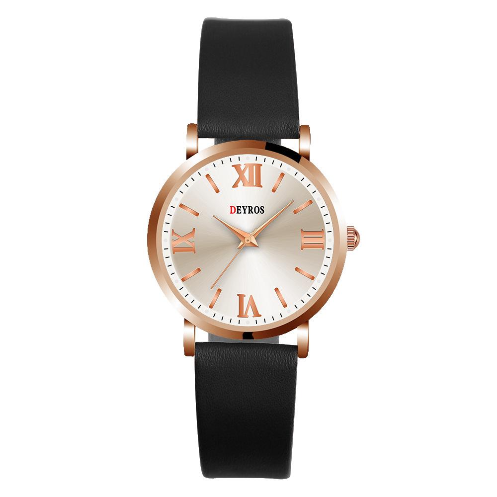 Women S Watch Pink Cute Girl Watch Fashion Pu Belt Women S Watch Women S Watch