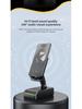 360° Rotating Phone & Tablet Stand with Bluetooth Speaker, RGB Lights, and Hi-Fi Desktop Amplifier