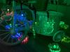 LED String Lights with Light Garden Christmas 30 Flashing Auto Tree Santa Claus Solar-Powered Built-in Sensor, Waterproof, Lights, Lights, LEDs, 6m,