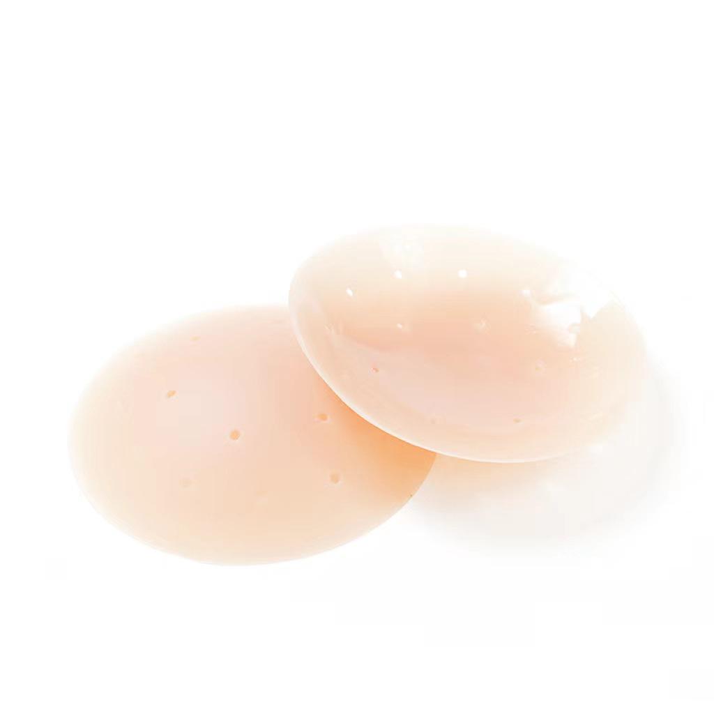 

Быстро нагревающиеся силиконовые накладки на соски: Дышащие, Бесшовные, Невидимые Наклейки от Выпирания Breathable Solid Adhesive 8CM Skin Color