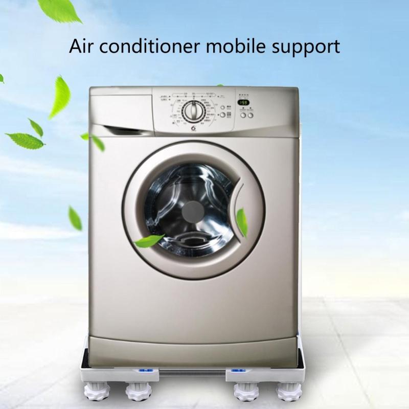 Portable Air Conditioner Unit Holder Adjustable Air Conditioner Stand Air Conditioner Base with Wheels Suitable for Home