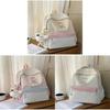 Girl Backpack With Water Resistant Fabric For School And College Use